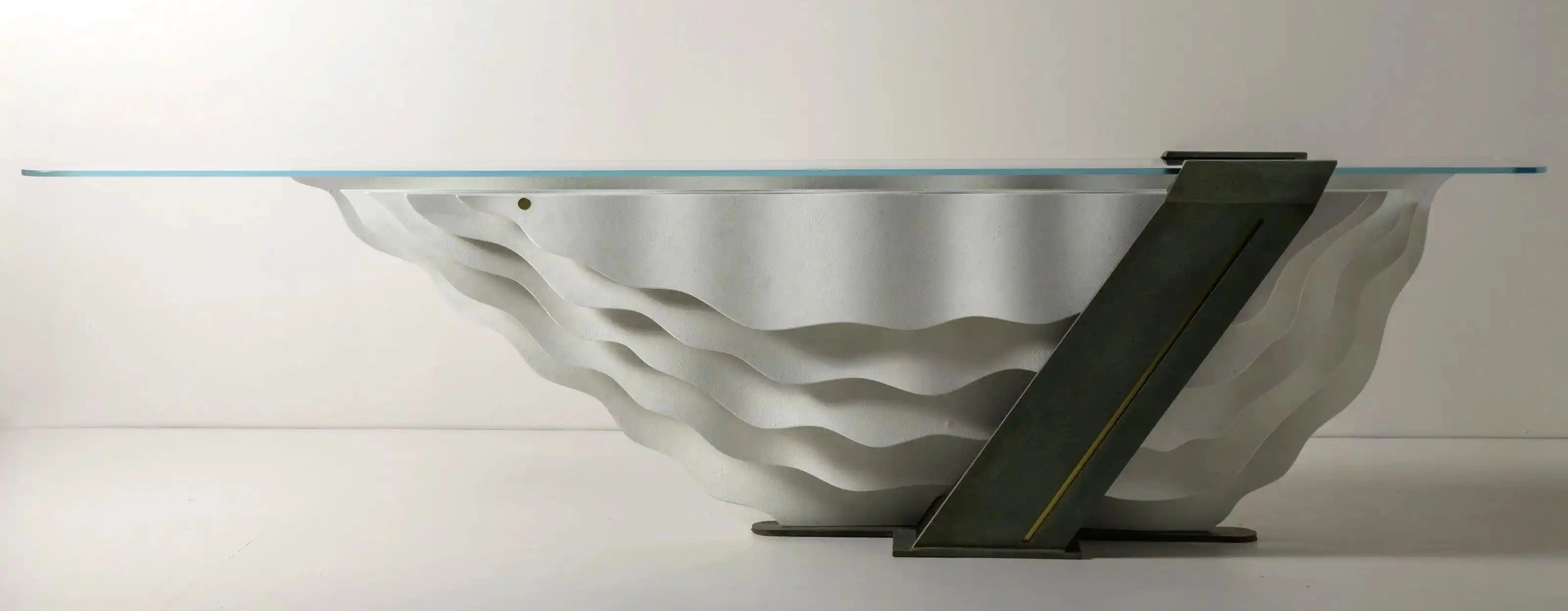The Dance Class by Degas inspired console table designed for MET x AbnerHenry by Calvin Mai